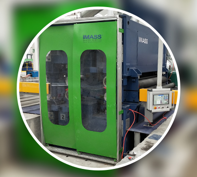 Metal sander machine