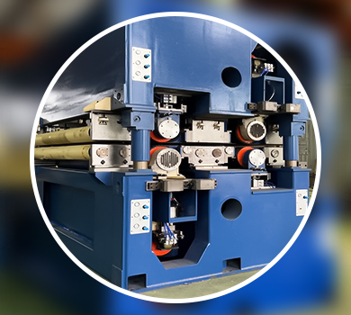 Metal sander machine